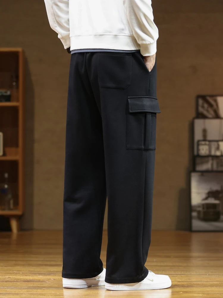 Spring Multi-Pockets Men's Sweatpants