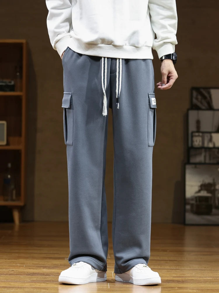 Spring Multi-Pockets Men's Sweatpants